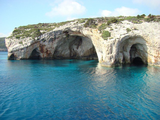 The "Blue Caves" - Zakynthos