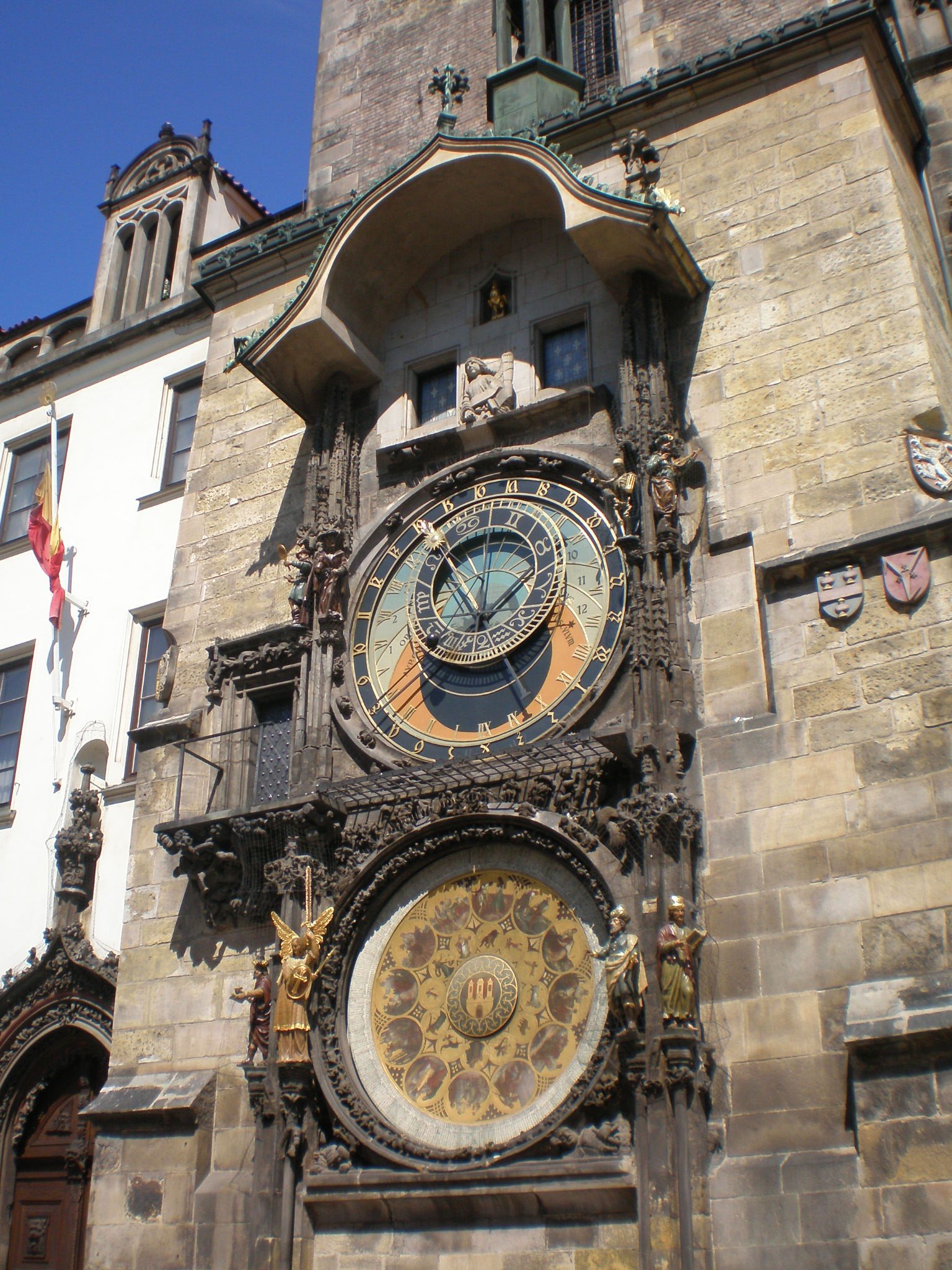 Fifteenth century Prague’s astronomical clock: it is the oldest one still working and third-oldest astronomical clock in the world.