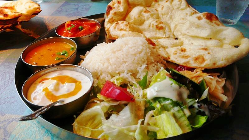 A delicious selection of Indian Cuisine.