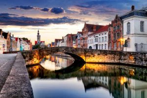 Bruges beautiful city of Belgium
