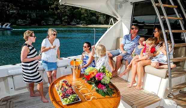 family friendly boat Sydney